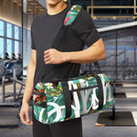 Hawaiian Flower Aloha Print Gym Bag