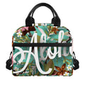 Hawaiian Flower Aloha Print Insulated Lunch Bag