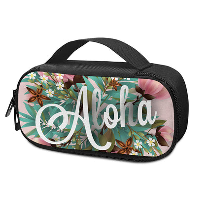 Hawaiian Flower Aloha Print Insulin Cooler Travel Case