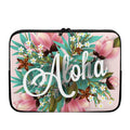 Hawaiian Flower Aloha Print Laptop Sleeve