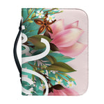 Hawaiian Flower Aloha Print Leather Bible Cover