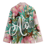 Hawaiian Flower Aloha Print Men's Blazer