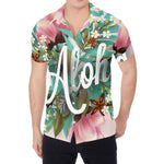 Hawaiian Flower Aloha Print Men's Shirt