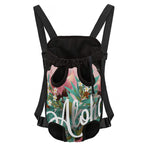 Hawaiian Flower Aloha Print Pet Carrier Backpack