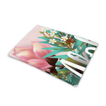 Hawaiian Flower Aloha Print Pet Cooling Mat Cover