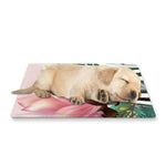 Hawaiian Flower Aloha Print Pet Cooling Mat Cover