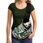 Hawaiian Flower Aloha Print Pet Sling Carrier