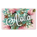 Hawaiian Flower Aloha Print Polyester Doormat
