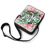 Hawaiian Flower Aloha Print Rectangular Crossbody Bag
