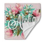 Hawaiian Flower Aloha Print Silk Bandana