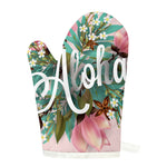 Hawaiian Flower Aloha Print Single Oven Mitt