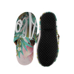 Hawaiian Flower Aloha Print Slippers