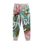 Hawaiian Flower Aloha Print Sweatpants
