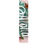 Hawaiian Flower Aloha Print Table Runner
