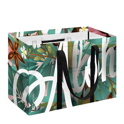 Hawaiian Flower Aloha Print Utility Tote Bag