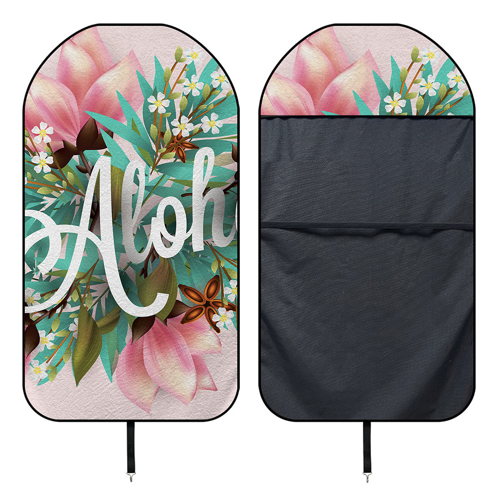 Hawaiian Flower Aloha Print Waterproof Car Seat Cover
