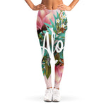 Hawaiian Flower Aloha Print Women's Leggings