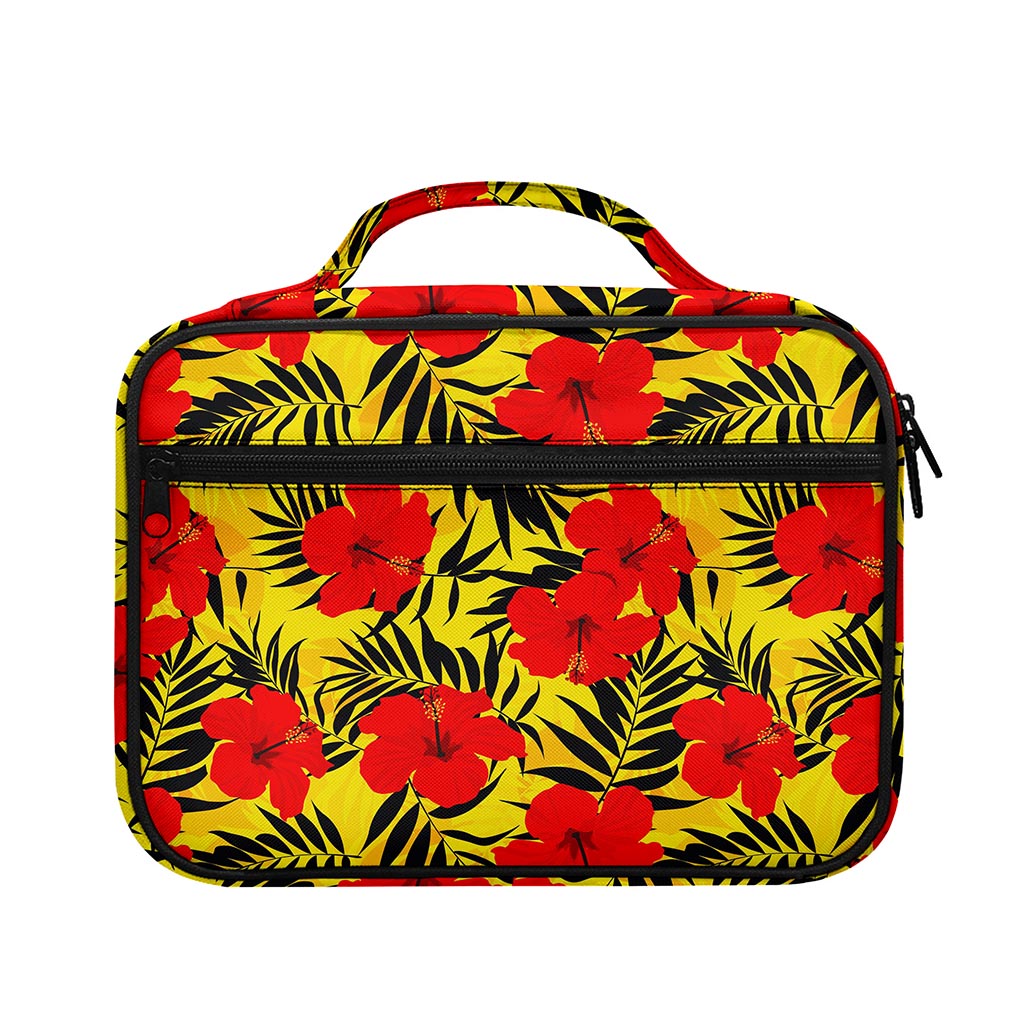 Hawaiian Hibiscus Flowers Pattern Print Briefcase Bible Bag