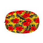 Hawaiian Hibiscus Flowers Pattern Print Car Side Mirror Covers