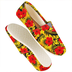 Hawaiian Hibiscus Flowers Pattern Print Casual Shoes