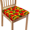 Hawaiian Hibiscus Flowers Pattern Print Chair Cushion Cover