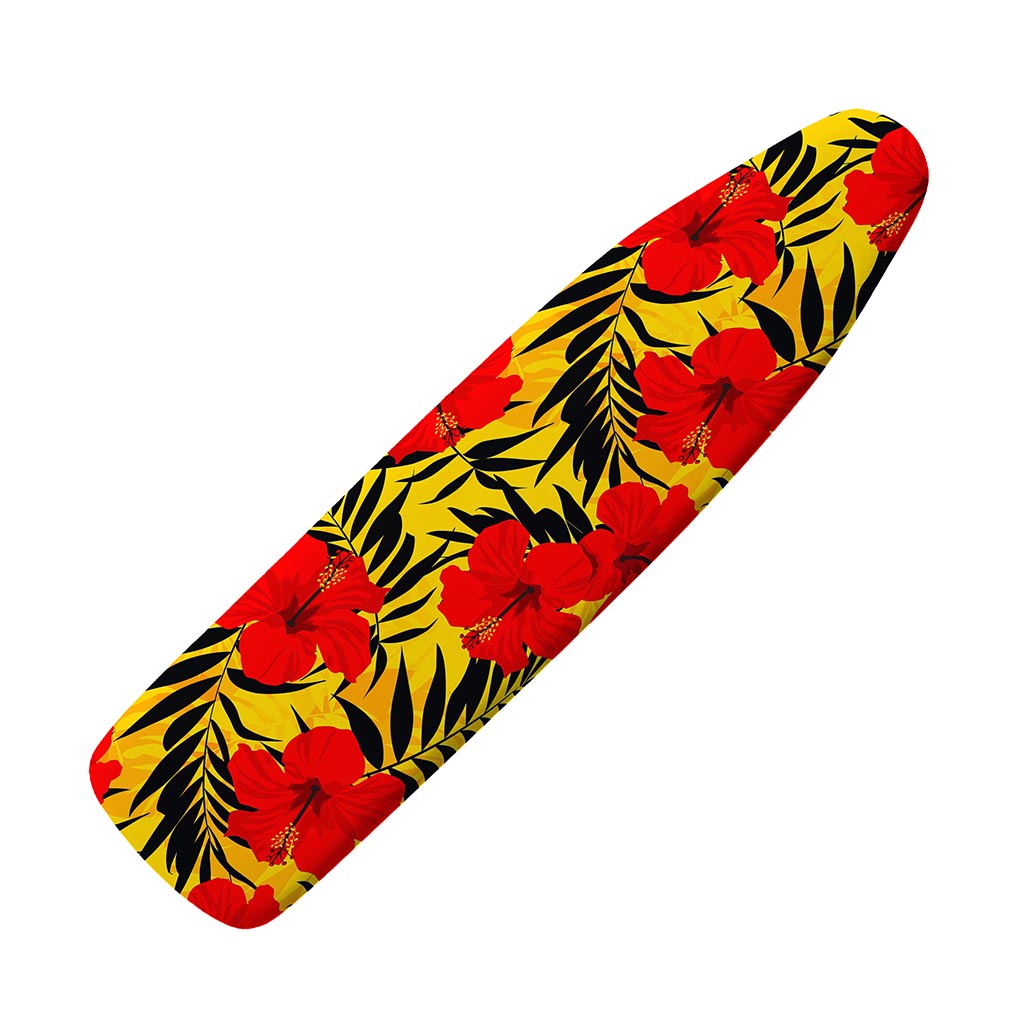 Hawaiian Hibiscus Flowers Pattern Print Ironing Board Cover