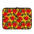 Hawaiian Hibiscus Flowers Pattern Print Laptop Sleeve