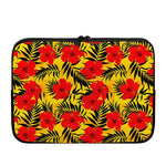 Hawaiian Hibiscus Flowers Pattern Print Laptop Sleeve