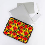 Hawaiian Hibiscus Flowers Pattern Print Laptop Sleeve