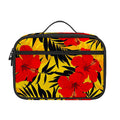 Hawaiian Hibiscus Flowers Pattern Print Portable Lunch Bag