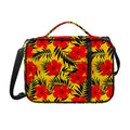Hawaiian Hibiscus Flowers Pattern Print Shoulder Strap Bible Bag