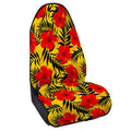 Hawaiian Hibiscus Flowers Pattern Print Waterproof Car Seat Cover