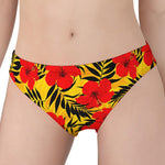 Hawaiian Hibiscus Flowers Pattern Print Women's Panties