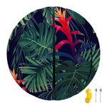 Hawaiian Palm Leaves Pattern Print Basketball