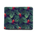 Hawaiian Palm Leaves Pattern Print Bifold Wallet
