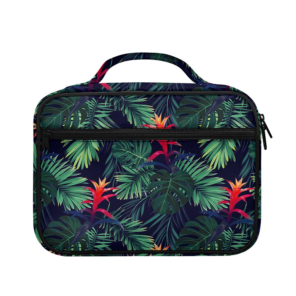 Hawaiian Palm Leaves Pattern Print Briefcase Bible Bag