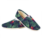 Hawaiian Palm Leaves Pattern Print Casual Shoes