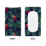 Hawaiian Palm Leaves Pattern Print Changing Pad Cover