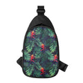 Hawaiian Palm Leaves Pattern Print Sling Bag