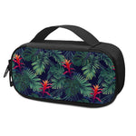 Hawaiian Palm Leaves Pattern Print Insulin Cooler Travel Case