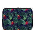 Hawaiian Palm Leaves Pattern Print Laptop Sleeve