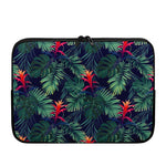 Hawaiian Palm Leaves Pattern Print Laptop Sleeve