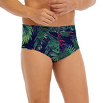 Hawaiian Palm Leaves Pattern Print Men's Briefs