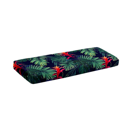 Hawaiian Palm Leaves Pattern Print Piano Keyboard Cover