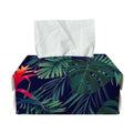 Hawaiian Palm Leaves Pattern Print Rectangle Tissue Box Cover