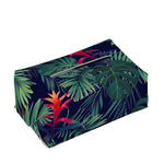 Hawaiian Palm Leaves Pattern Print Rectangle Tissue Box Cover