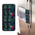 Hawaiian Palm Leaves Pattern Print Refrigerator Handle Covers