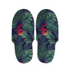 Hawaiian Palm Leaves Pattern Print Slippers