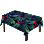 Hawaiian Palm Leaves Pattern Print Tablecloth