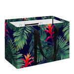Hawaiian Palm Leaves Pattern Print Utility Tote Bag